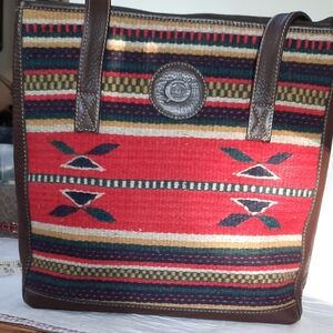 Born Primitive Multicolor Patterned Tote Bag